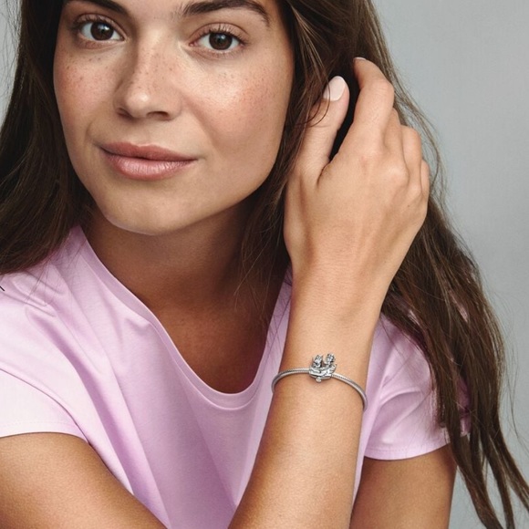 NWOT Disney Mickey Mouse & Minnie Mouse Airplane Charm Sterling Silver 925 - Picture 2 of 13